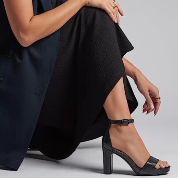 NATURALIZER Joy Dress Ankle Strap Sandals (WIDE) - Picture 10 of 16